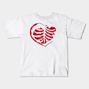 Ribs in heart Kids T-Shirt